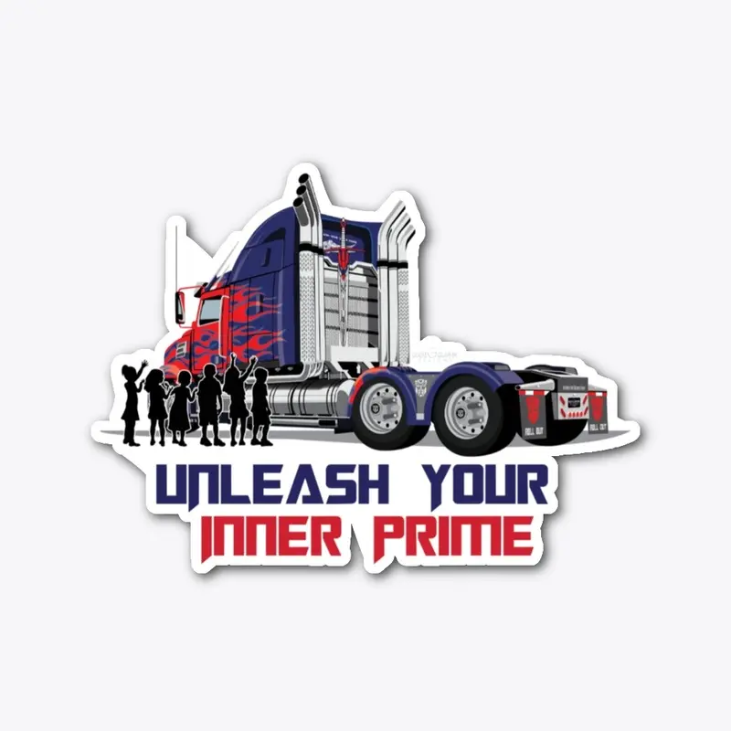 Sticker: Unleash Your Inner Prime