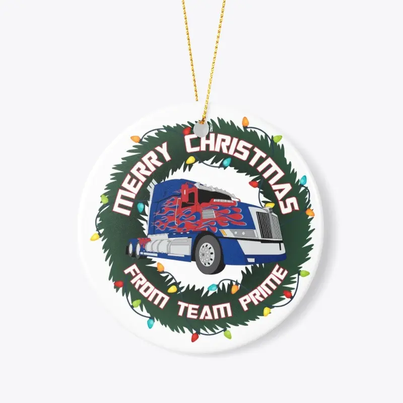 Merry Christmas Tree Ornament B