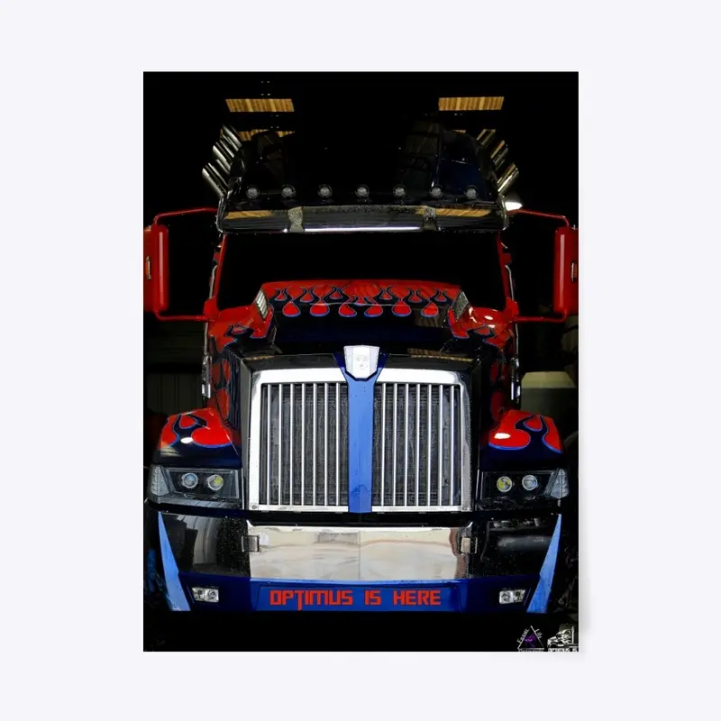 Poster - Optimus Is Here