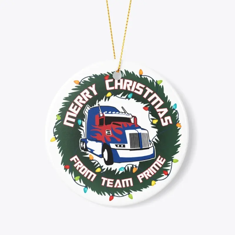 Merry Christmas Tree Ornament A